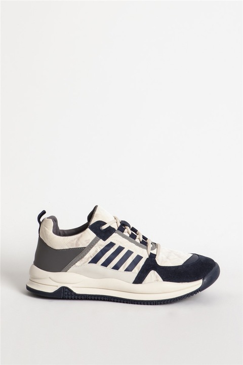 Férfi tornacipő, Valódi bőr, Jacket Club, 361598, Bézs, 42