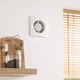 Ventilator extractie Equation D100mm, alb, 72m/h, silențios, cu timer