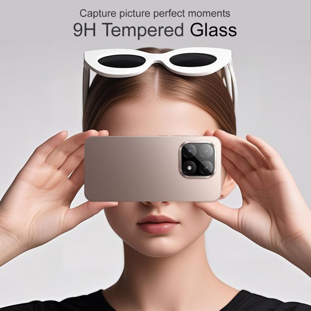 Folie protectie camera pentru Xiaomi 15T Pro, Techsuit Full Glass, Black