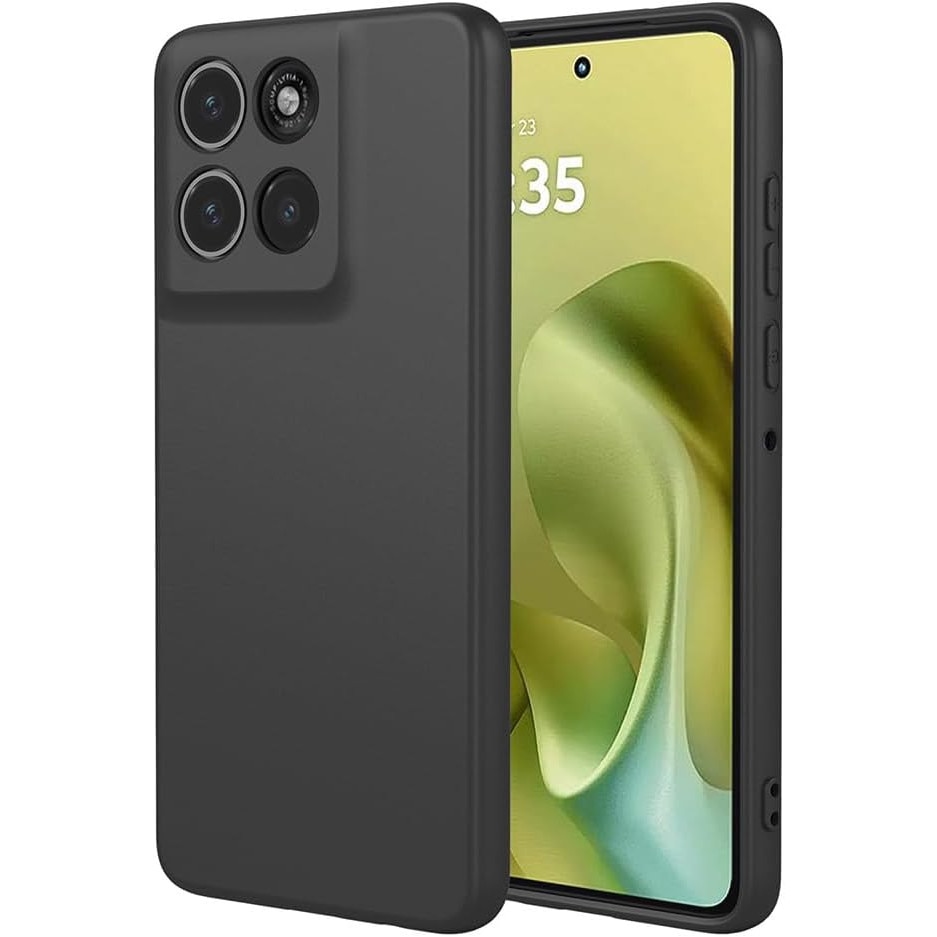 BestCase® Husa Premium Silicon pentru Motorola Moto G86 Power, Negru