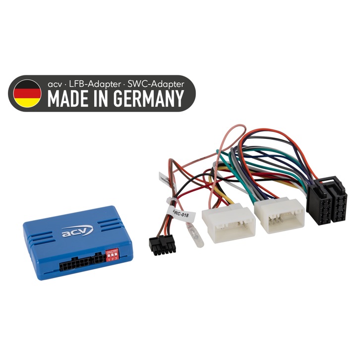 Adapter pentru volan ACV pentru Hyundai/Kia, compatibilitate cu diverse tipuri de conectori, 24Pin/18Pin, set.