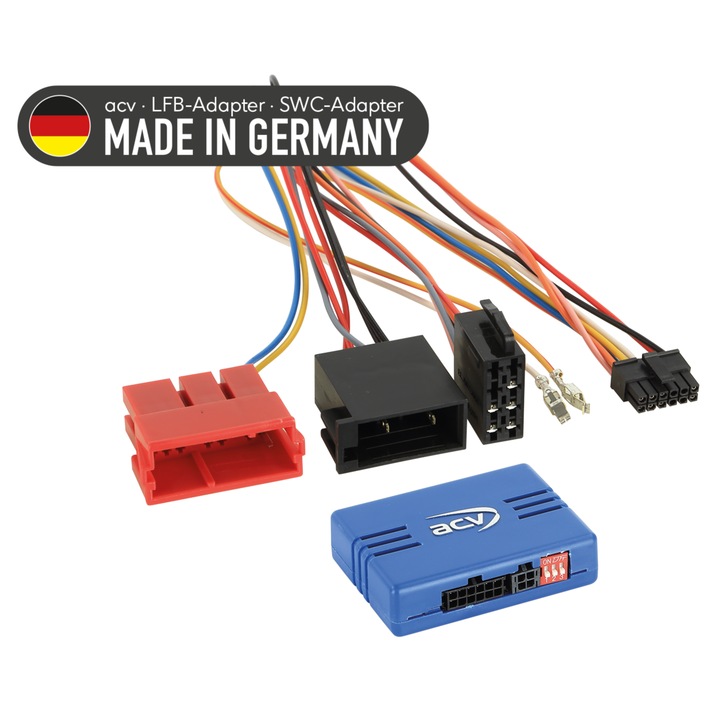 Adapter pentru volan ACV pentru Volvo S60/V60, compatibilitate CAN, functii de parcare, 12 pini