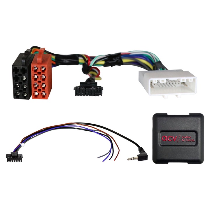 Adapter pentru controlul de pe volan Subaru, ACV, 20 pini, analogic, compatibil cu Forester/Outback/Impreza, set.