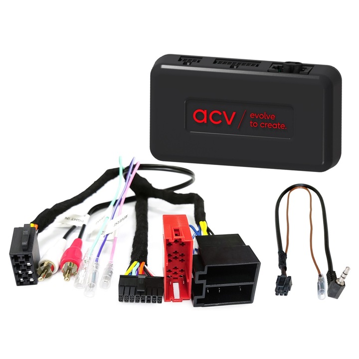 Adapter pentru volan Porsche Boxster/Cayman/911, 40Pin Multilead Amp MOST, plug & play, compatibil cu radiouri aftermarket