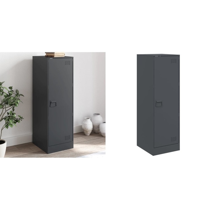 Servanta, antracit, 34, 5x39x107 cm, otel