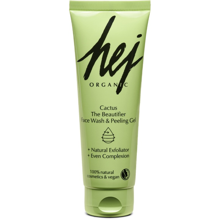 Gel de curatare + peel CACTUS THE BEAUTIFIER Hej ORGANIC