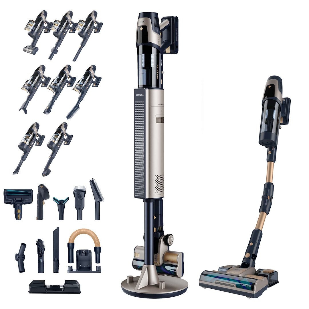 Aspirator CECOTEC Rockstar 11500 Odyssey Station Connected AI