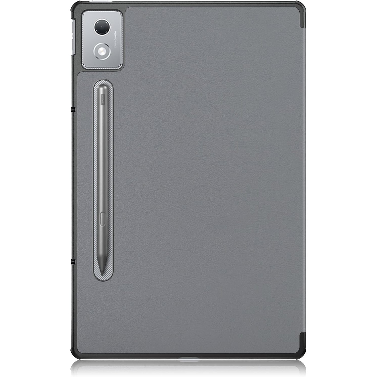 Husa tableta pentru, Lenovo Idea Tab Pro 12.7 inch 2025, TB-373FU/TB-373ZC/TB-375FC, auto functie sleep/wake tip stand, Gri