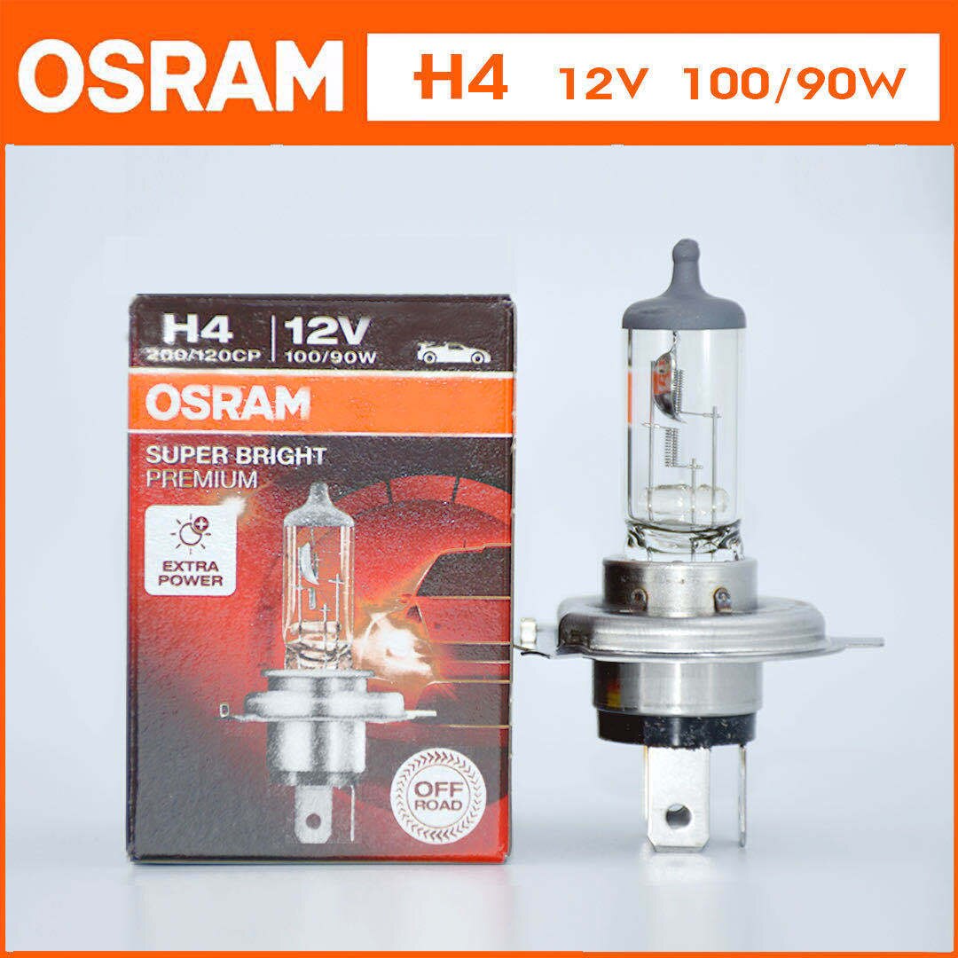 Bec auto H4, 12V, 50-60W, design simplu, durata de viata 300-800 ore ...