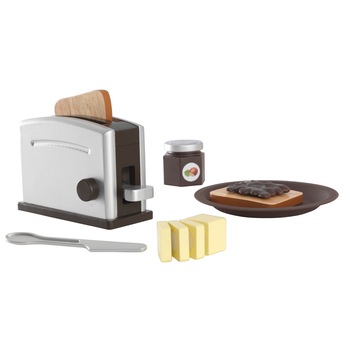 Accesorii pentru bucatarie Espresso Toaster Set - Kidkraft Accesorii pentru bucatarie Espresso Toaster Set - Kidkraft