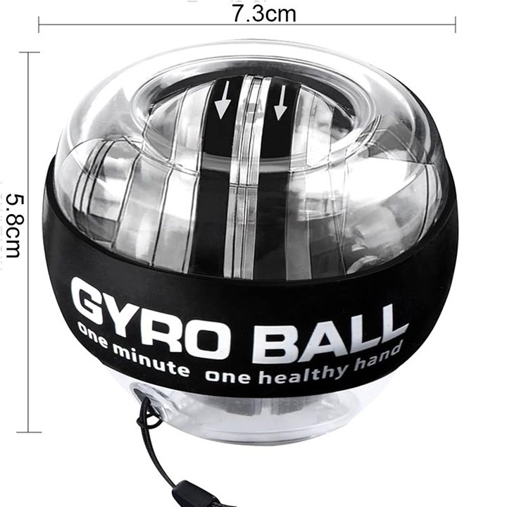 Gyroball Wrist Exerciser Ball Auto Start 5 Nivel de rezistenta ...