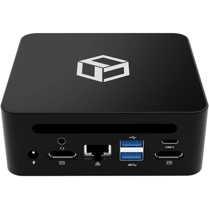 Mini PC Qoobe AP1215U, i3-1215U, 16GB, SSD 1TB, Windows 11 Pro, negru