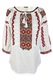 Bluza dama O25 alb/verde, marimea L