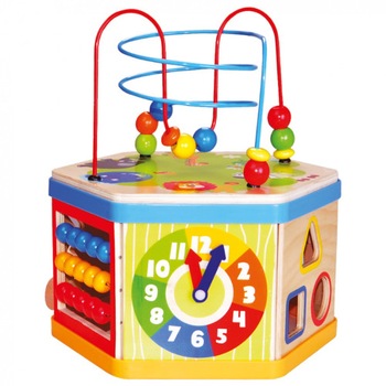 Jucarie Bino de Dexteritate Hexagon Motric Jucarie Bino de Dexteritate Hexagon Motric