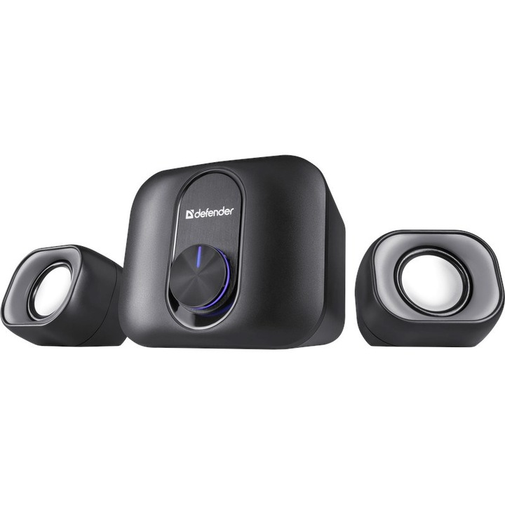 Boxe PC Defender V13 2.1, 11W, USB, negru, 1 set - eMAG.ro
