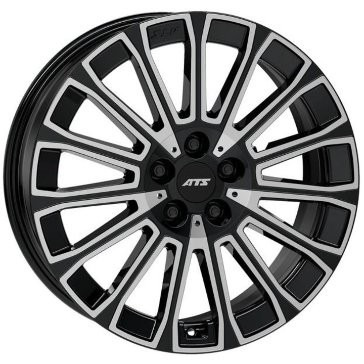 Janta aliaj Ats Obsession diamond-black frontpolished 7.5x18 5x112 et45.1