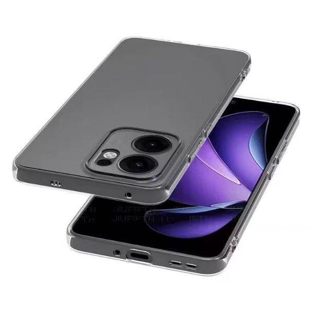 Husa protectie Mat-Tech compatibila cu Oppo Reno13 F 4G / 13F 5G / Oppo Reno13 FS 5G, Anti-soc, 2MM, Protectie Camera, Decupaje Precise, Rezistenta la impact, Margini ridicate pentru protectia ecranului, Transparenta