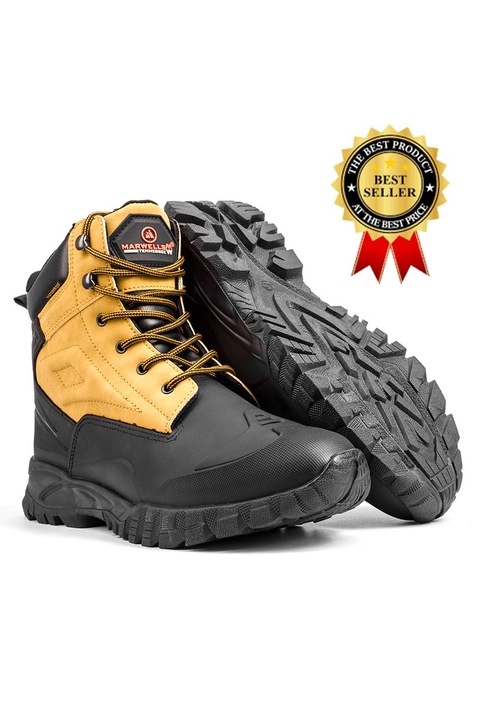 Férfi bakancs, Marwells, 404555, Sárga