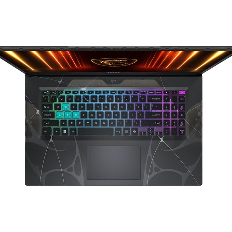 Laptop MSI Cyborg A17 AI, 17.3" Full HD, AMD Ryzen™ 7 260 pana la 5.1 GHz, 16 GB RAM DDR5 5600, 512 GB SSD, NVIDIA® GeForce® RTX 5050 8 GB, Free Dos, Translucent Black 512 GB