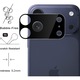 Защита за обектива на камерата за iPhone 17 Pro Max, 9H закалено стъкло, против надраскване, съвместим с калъф, не влияе на нощните снимки, HD Clear, MDUG, 2 броя, черен