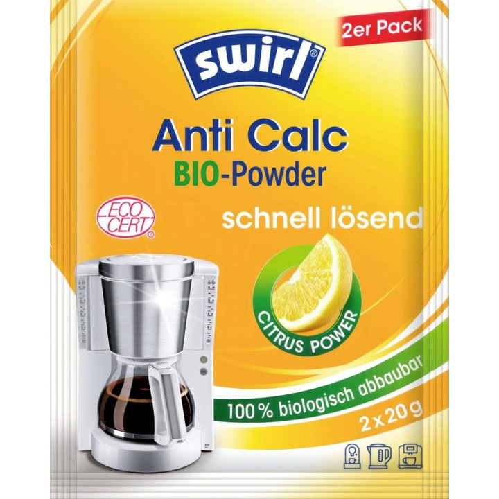 Pudra Bio Anticalcar Swirl 2 x 20g