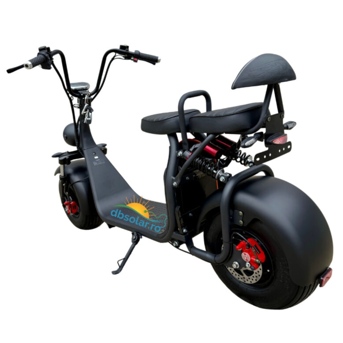 Scuter electric chopper 1500W Fara Permis CIV RAR inclus 12Ah Lithium ...