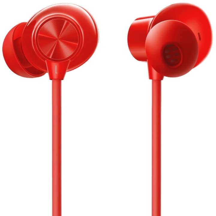Casti audio OnePlus Bullets Wireless Z3, in ear, IP55, Samba Sunset
