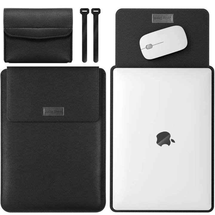 HUSA 3 IN 1 pentru Macbook AIR PRO 13" M1 M2 M3 13,3 13,6 14,2