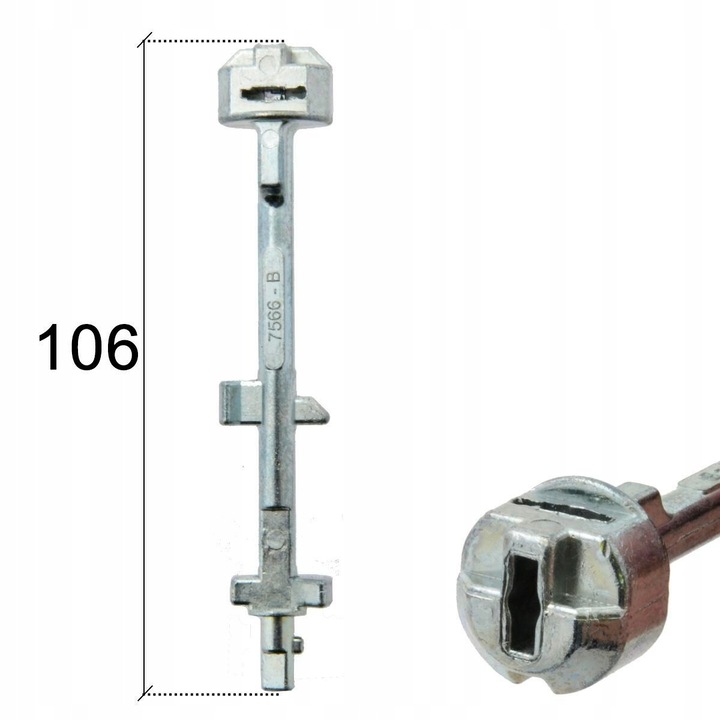 Piesa Reparatie Tija Comutator Aprindere Toyota Land Cruiser - 106 mm
