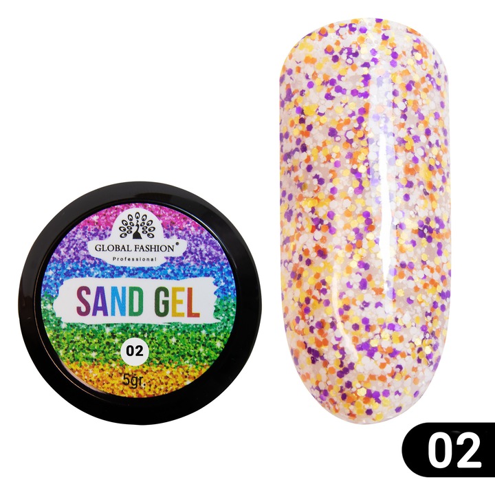 UV színes zselé Sand 5g 02