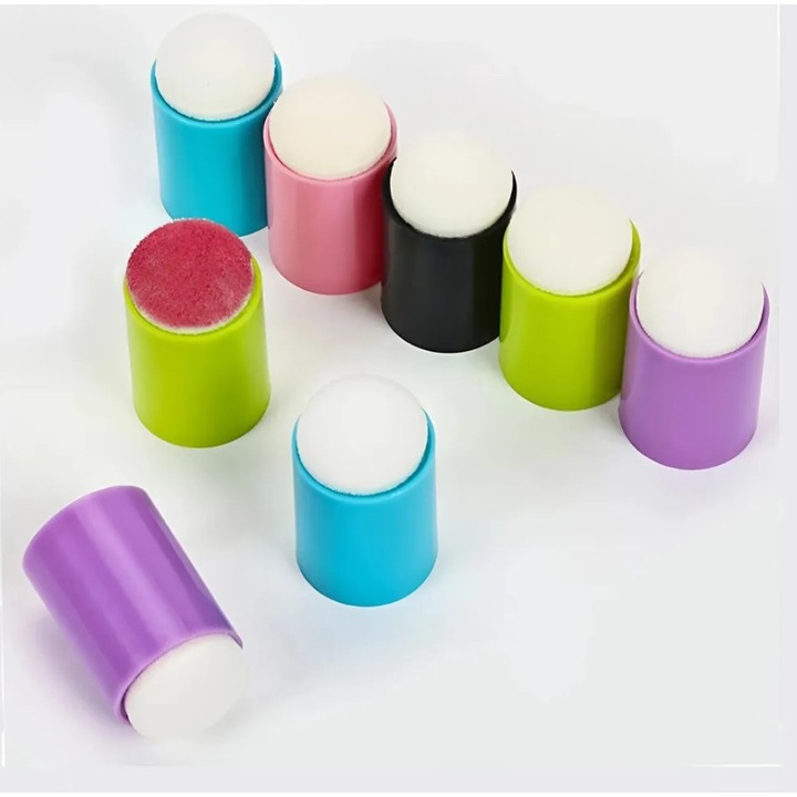 Ombre és színátmenetes bélyegző, 10 darabos készlet