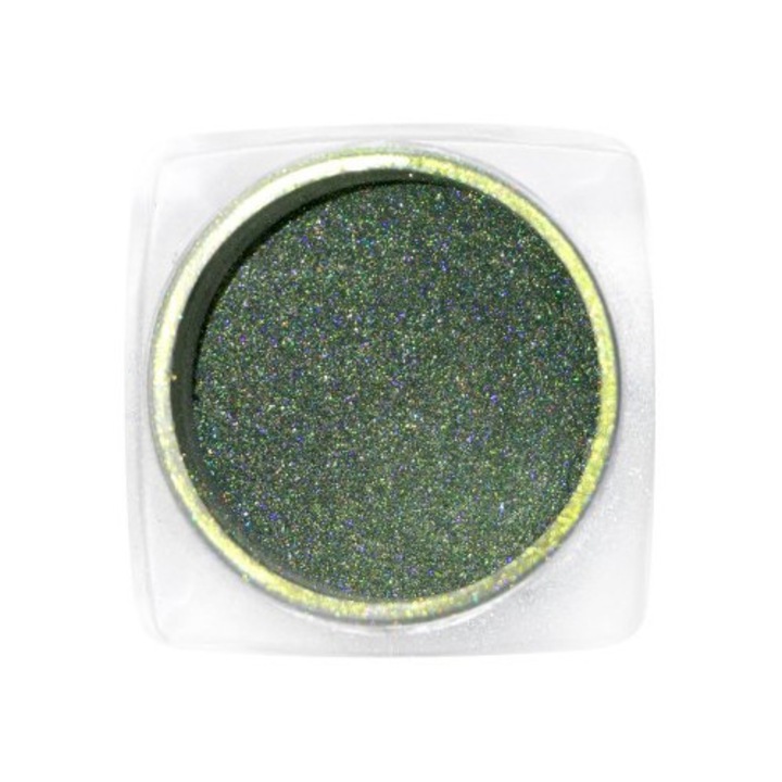 Pigment pentru unghii, Global Fashion, 5 gr, Verde 01