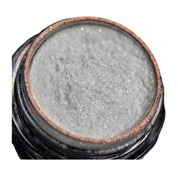 Pigment KAJOL Beauty PK37 áttetsző fehér champagne irizáló duokróm sminkhez, 1g