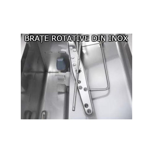 Masina profesionala de spalat vase cu capota, cos 50x50 cm, ciclu 60/120 sec, ATA - Italia