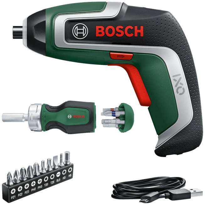 Surubelnita cu acumulator Bosch IXO 7 06039E0002, Li-Ion 3.6V, 2.0Ah, 3/5.5Nm, 235 rot/min
