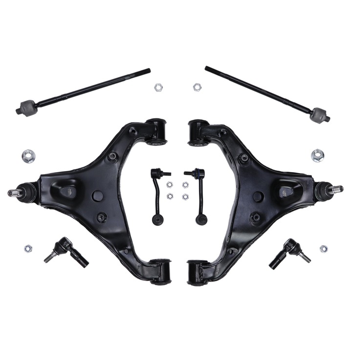 Master-Sport első felfüggesztő lengőkar készlet, Mercedes-Benz Sprinterhez, első rész, felfüggesztő elemekkel