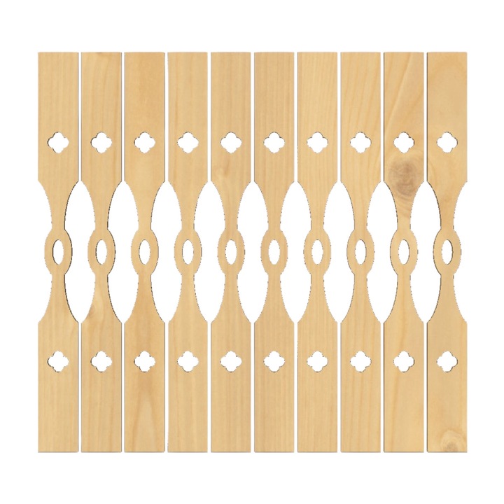 Set 10 Buc. Scandura ornamentala Dolores 100 cm