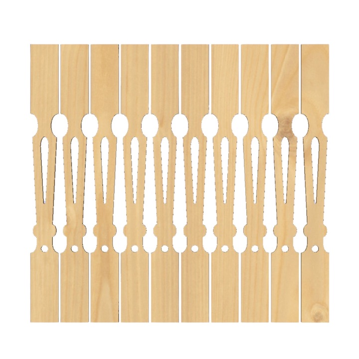 Set 10 Buc. Scandura ornamentala Anastasia 100 cm