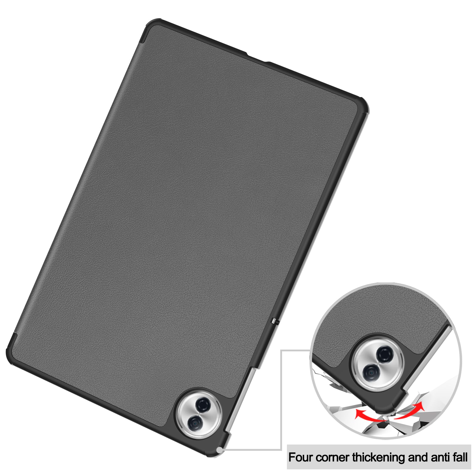 Husa tabletă Omelivon pentru Honor Pad10 12.1", auto sleep/wake, suport, gri