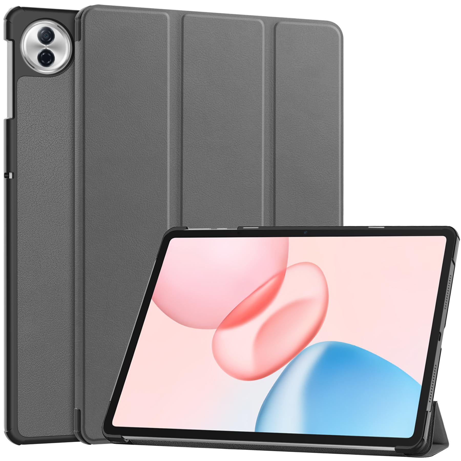 Husa tabletă Omelivon pentru Honor Pad10 12.1", auto sleep/wake, suport, gri