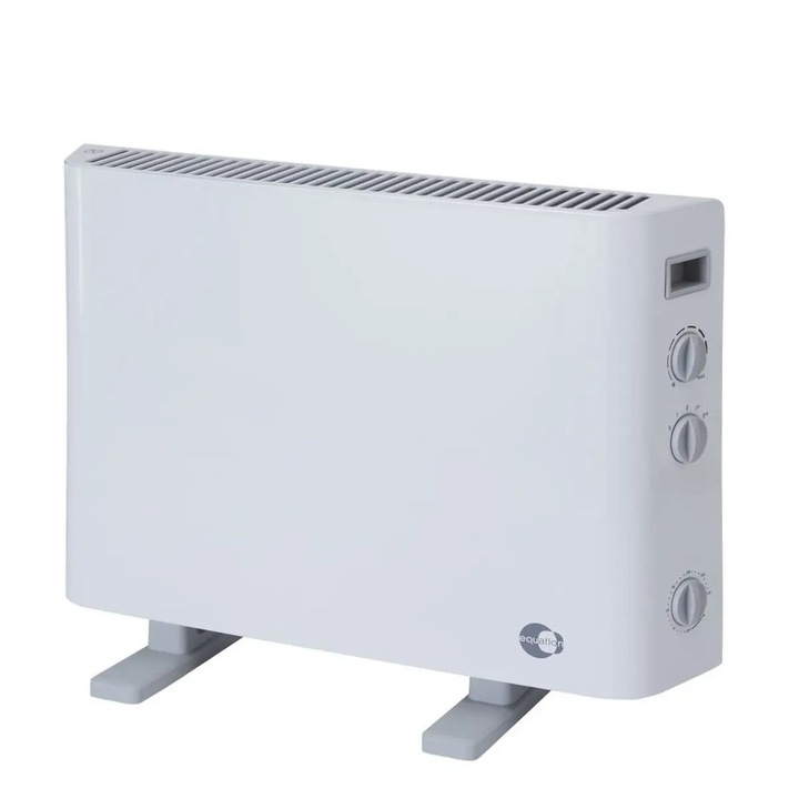 Convector electric Equation Look TT 2000W, alb, 2 trepte de putere, 43x57cm
