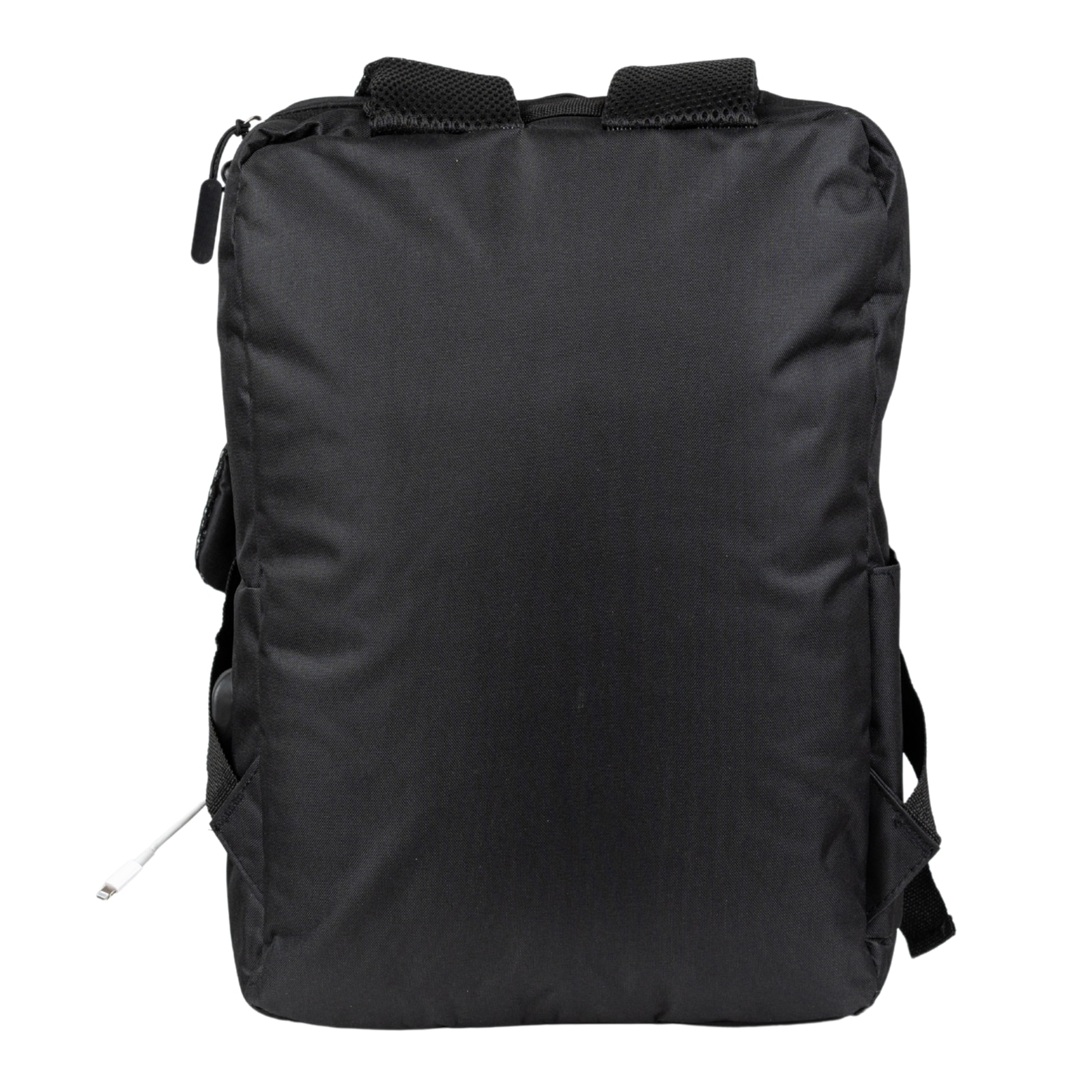 Rucsac scolar tineret VIO oxford negru, 42x30x10 cm, 12.6L, pentru laptop 15.6”, femei, barbati, HN212701black