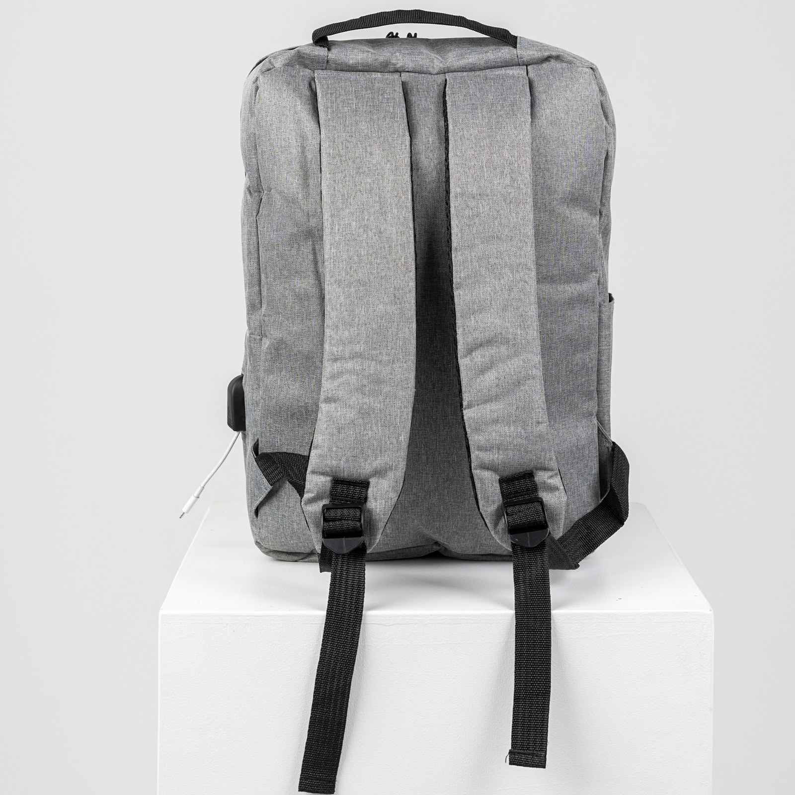 Rucsac VIO oxford 700D, 42x30x10 cm, 12.6L, pentru laptop 15.6”, HN212701grey