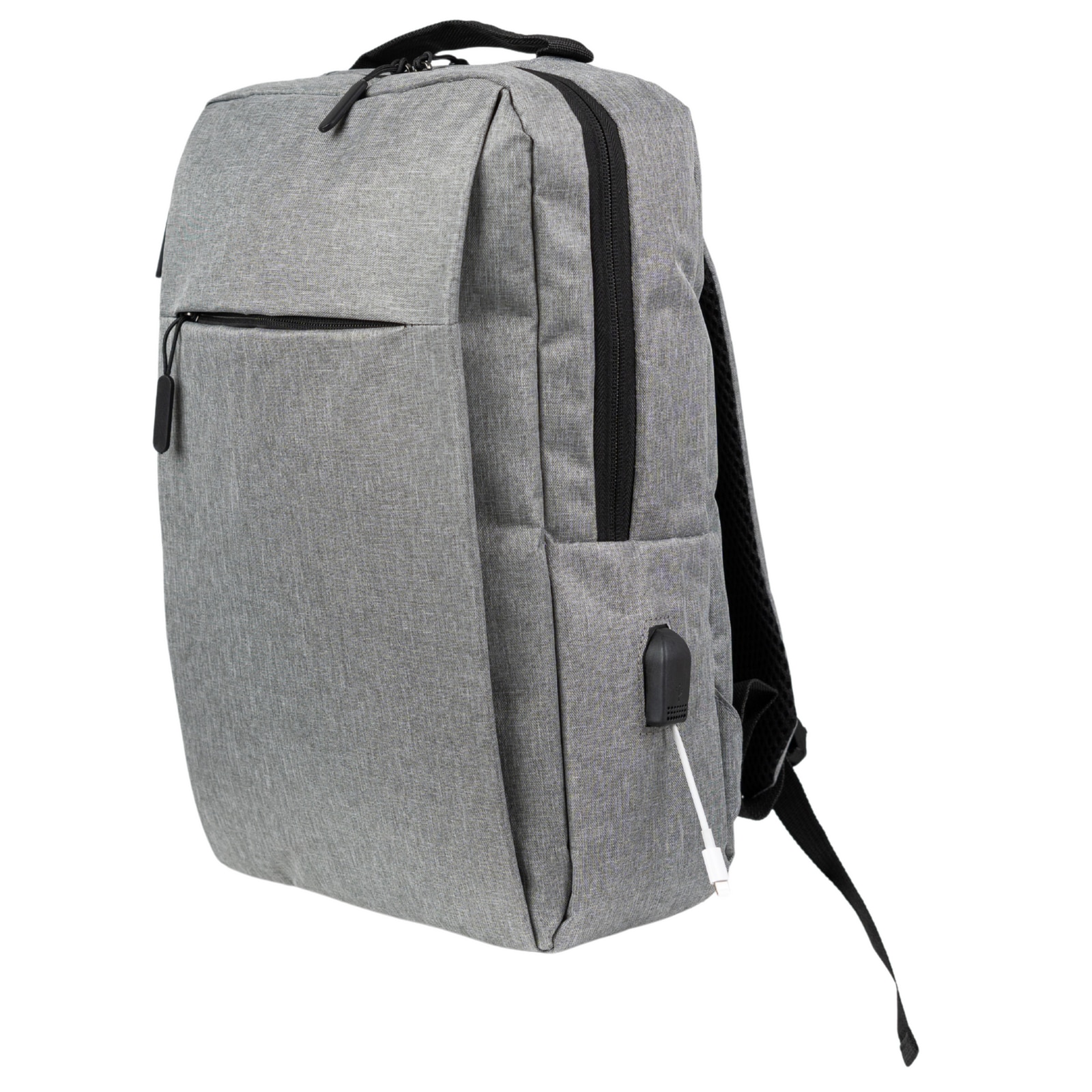 Rucsac VIO oxford 700D, 42x30x10 cm, 12.6L, pentru laptop 15.6”, HN212701grey