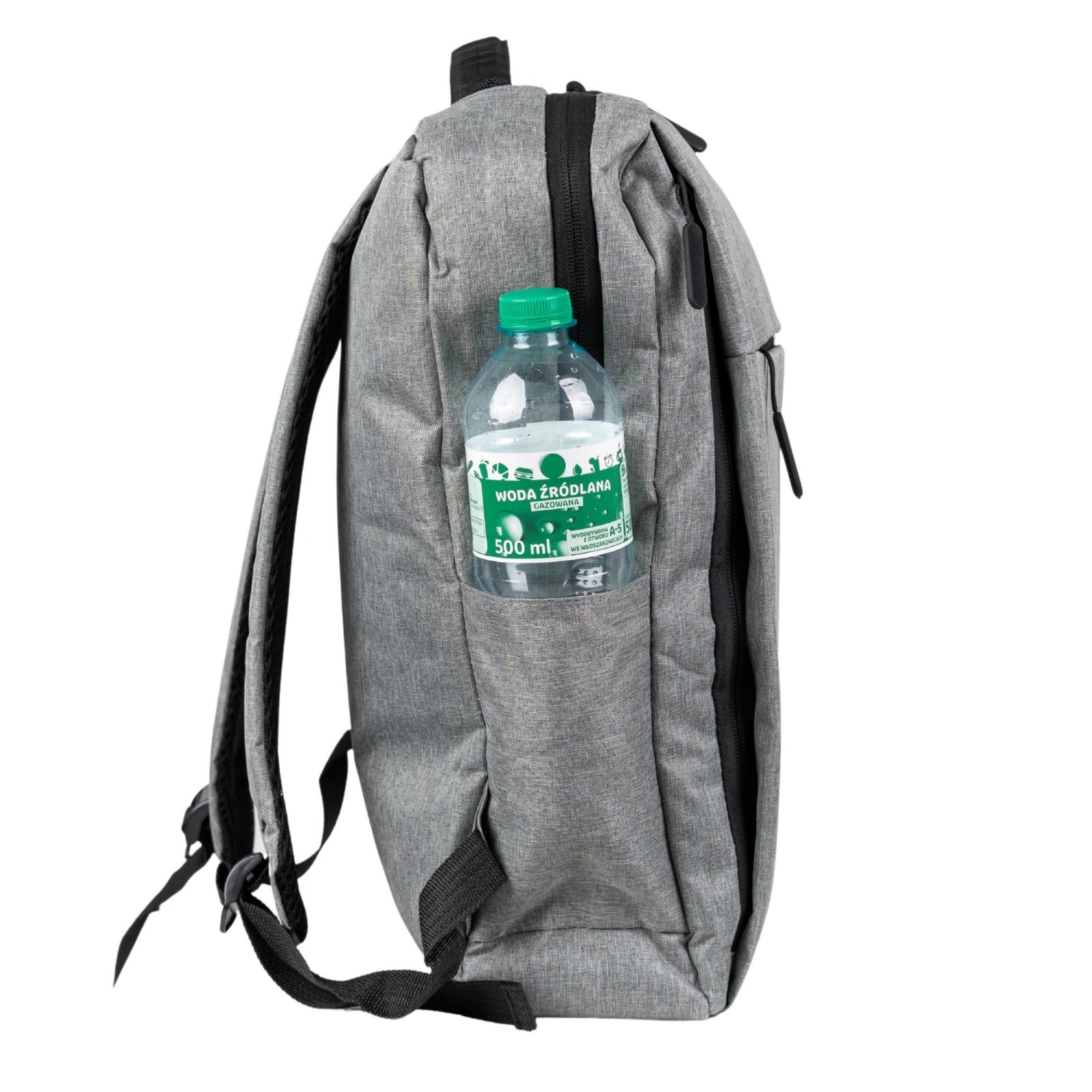 Rucsac VIO oxford 700D, 42x30x10 cm, 12.6L, pentru laptop 15.6”, HN212701grey