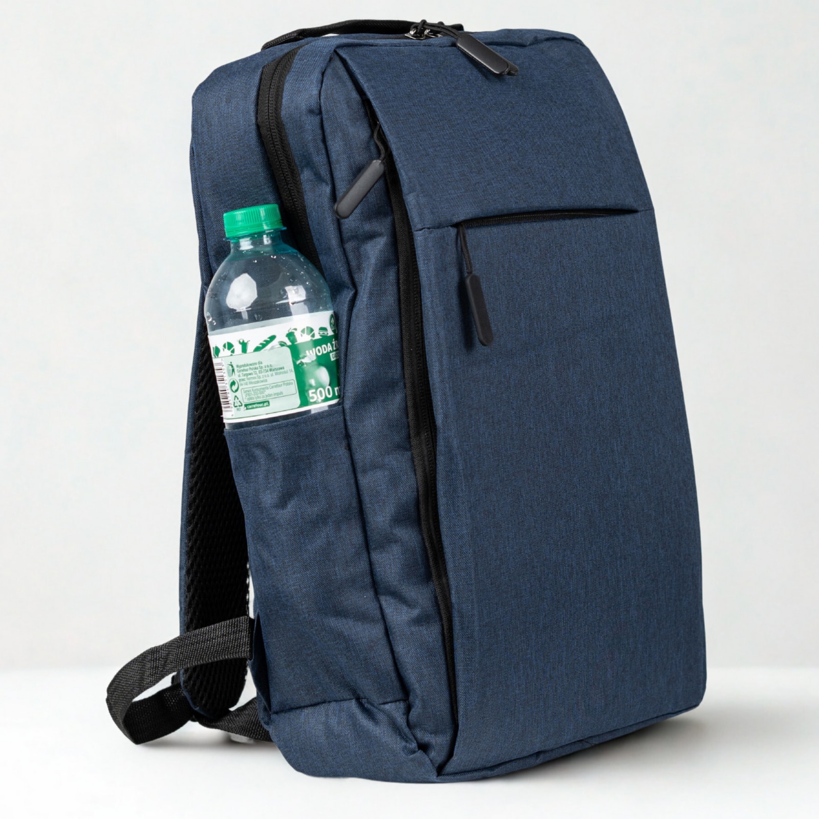 Rucsac scolar tineret VIO oxford albastru, 42x30x10 cm, 12.6L, pentru laptop 15.6”, femei, barbati, HN212701blue