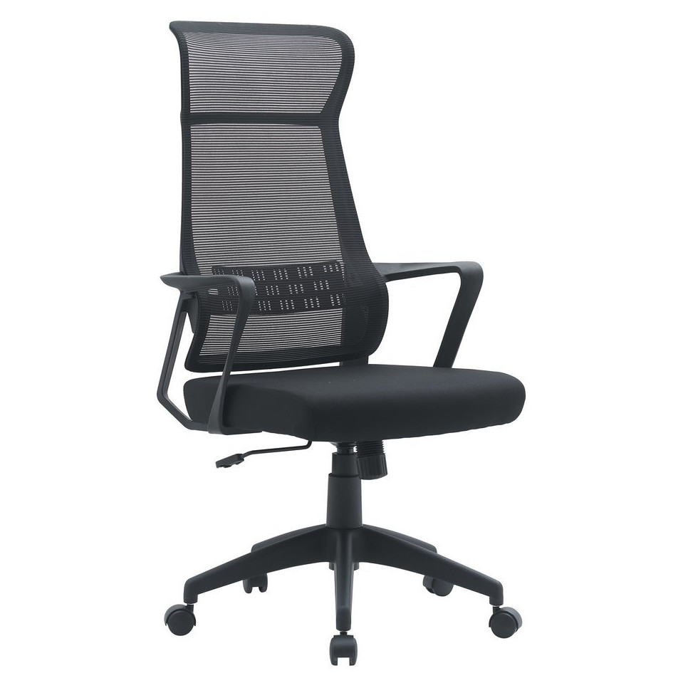 Scaun birou negru Hoboken 59x65x121h