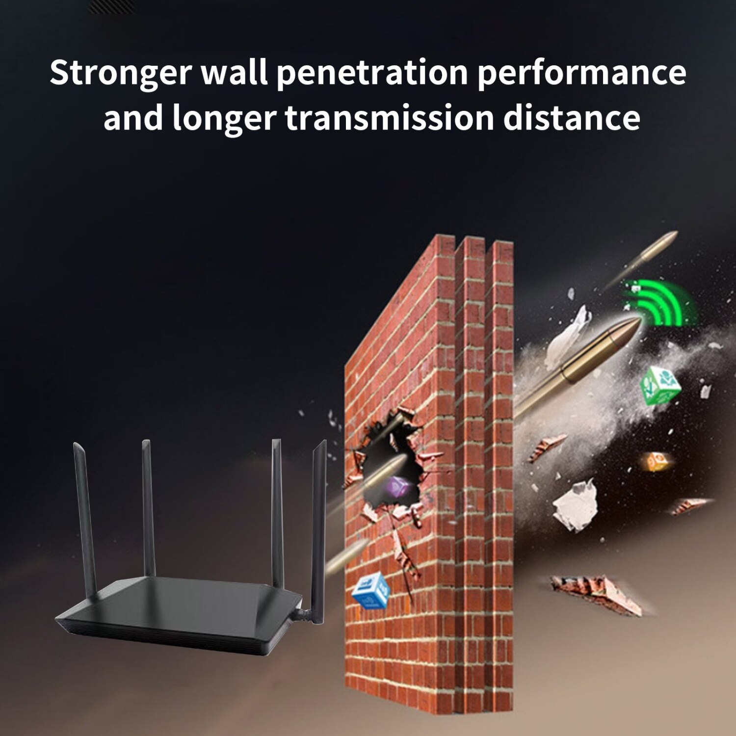 Bait Router Router wireless 4G LTE, MOSMAOO®, SIM CARD SLOT, 2.4GHz, 300Mbps, 4 ...
