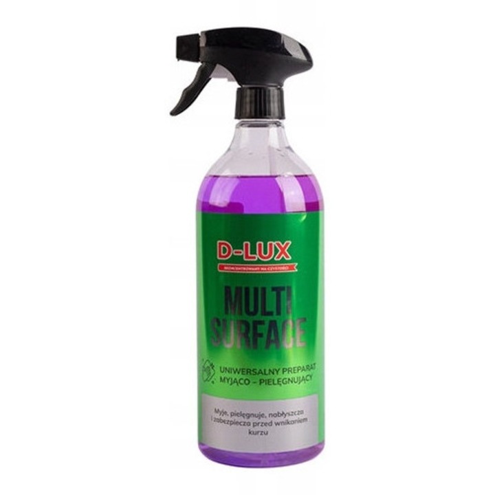 Detergent universal D-Lux, multi-suprafete, 950ml, fara urme, parfum placut