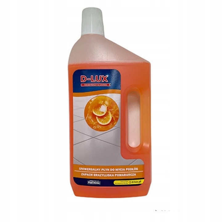D-Lux padlótisztító oldat, nyommentes, brazil narancs illatú, 1L